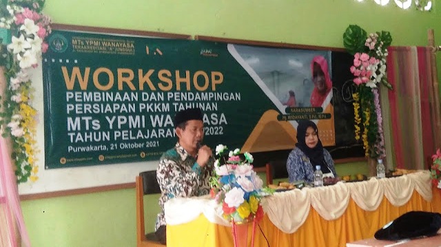 Workshop PKKM MTs YPMI Wanayasa